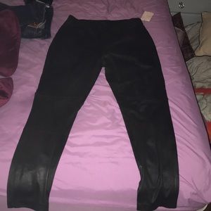Free People Metallic Leggings